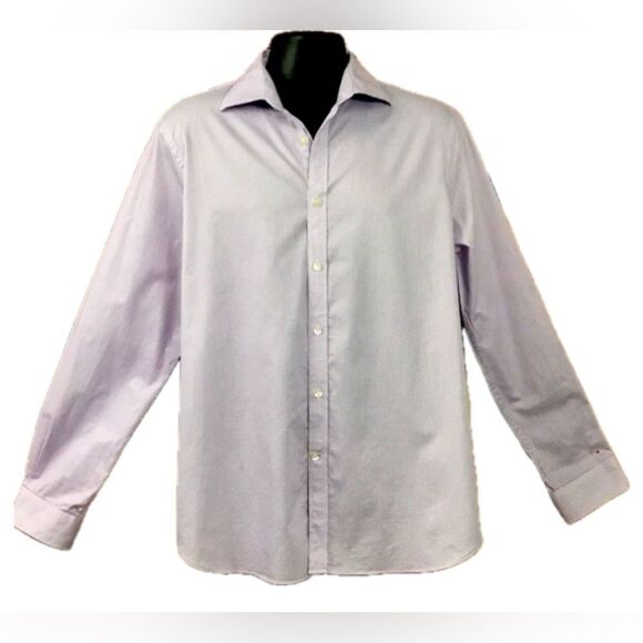 Michael Kors Men's Long Sleeve Regular Fit Airsoft Stretch Dress Shirt 16.5 - Picture 1 of 10